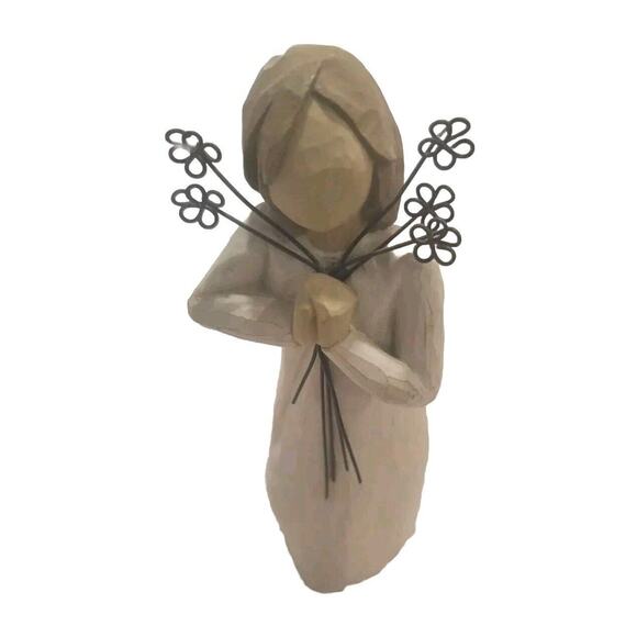 Friendship- Willow Tree Collection- By Susan Lordi - 2004 - Demdaco - Picture 1 of 6